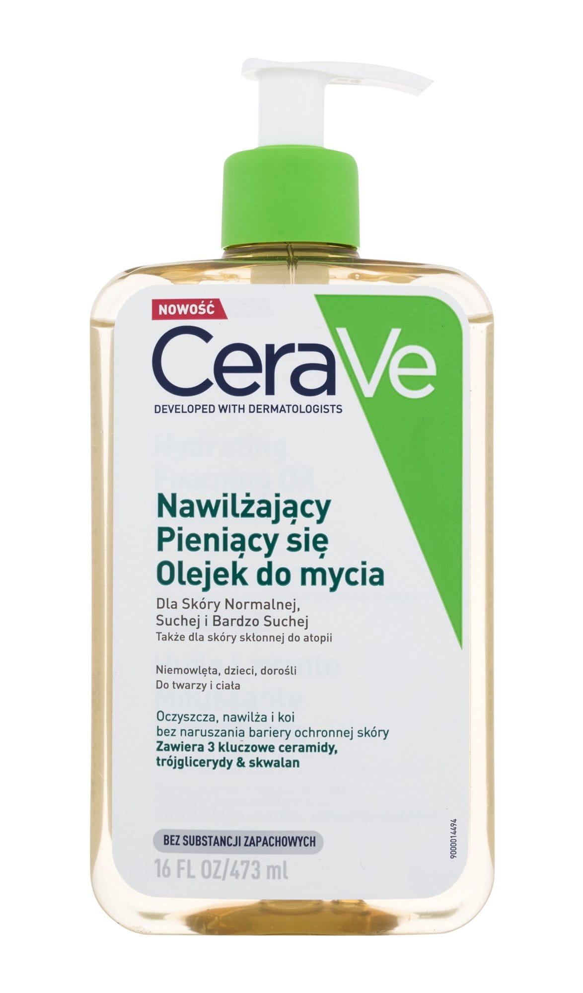 CeraVe Facial Cleansers Hydrating Foaming Oil Cleanser W Olejek oczyszczający 473ml-265147